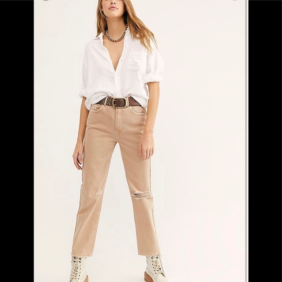 Free People Dakota Straight Leg Jean - Picture 2 of 8